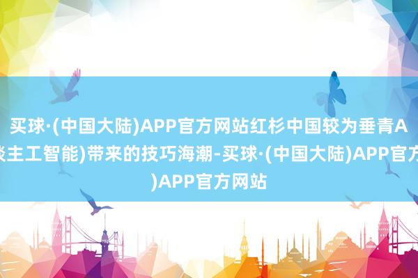 买球·(中国大陆)APP官方网站红杉中国较为垂青AI(东谈主工智能)带来的技巧海潮-买球·(中国大陆)APP官方网站