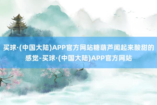 买球·(中国大陆)APP官方网站糖葫芦闻起来酸甜的感觉-买球·(中国大陆)APP官方网站